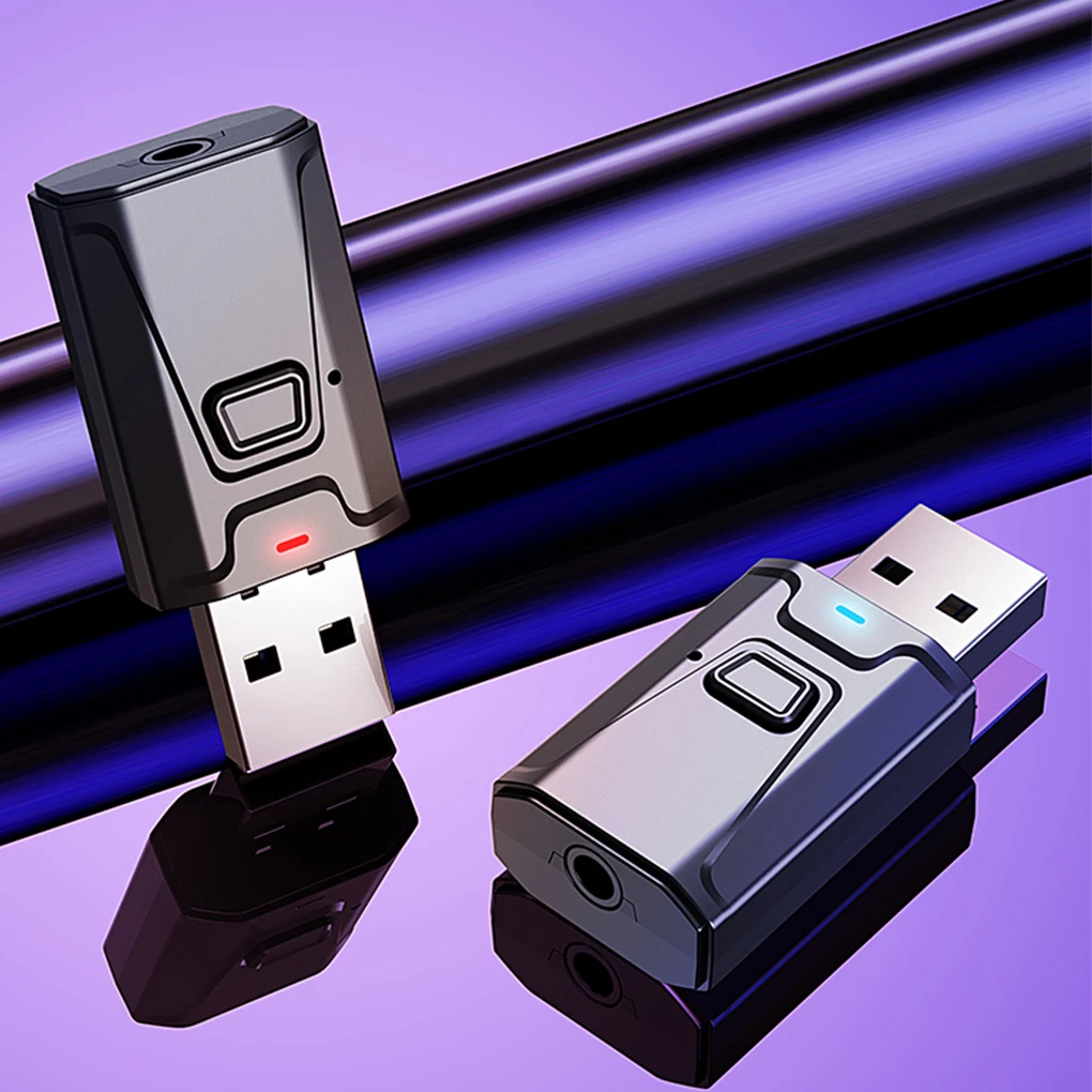 3 в 1 Bluetooth 5,0 аудио приемник передатчик микрофон беспроводной аудио передатчик для ТВ ПК автомобильный комплект USB беспроводной адаптер