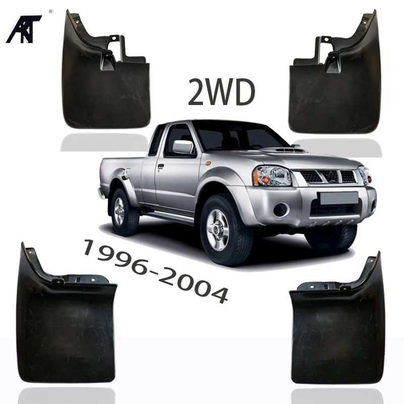 Mud Flap for nissan pick-up Navara Frontier D22 1996 -2004 2X2or (2WD)MUDGUARDS FRONT REAR FENDER ACCESSORIES