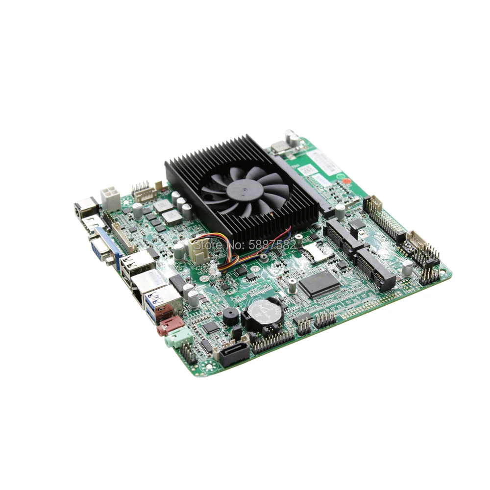 intel Core i3-4030U/i5/i7 Haswell/Broadwell-U CPU Mini ITX Mainboard Support VGA+HDMI+LVDS/eDP