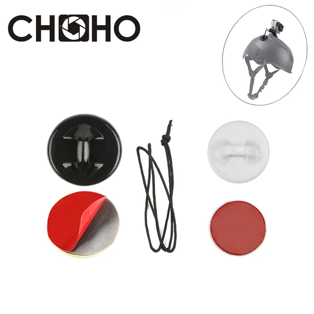 Do akcesoriów Gopro Anti-lost Buckle Safety mount Tethers Straps Sticker White For Go Pro Hero 13 12 DJI OSMO Action Insta360
