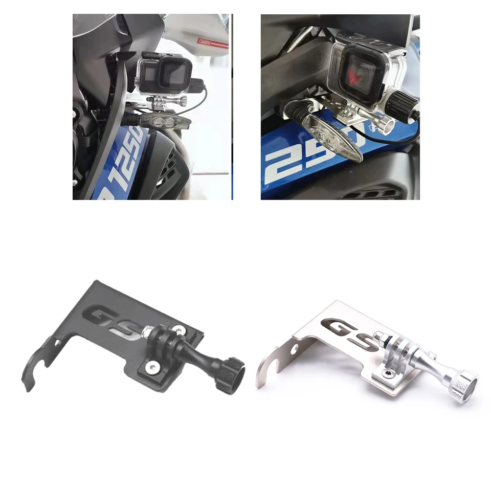 

Motorcycle Accessories Left Side Camera Bracket Tachograph Mount Hero For BMW R1250GS GSA R1200GS LC ADV F800GS GSA F700GS