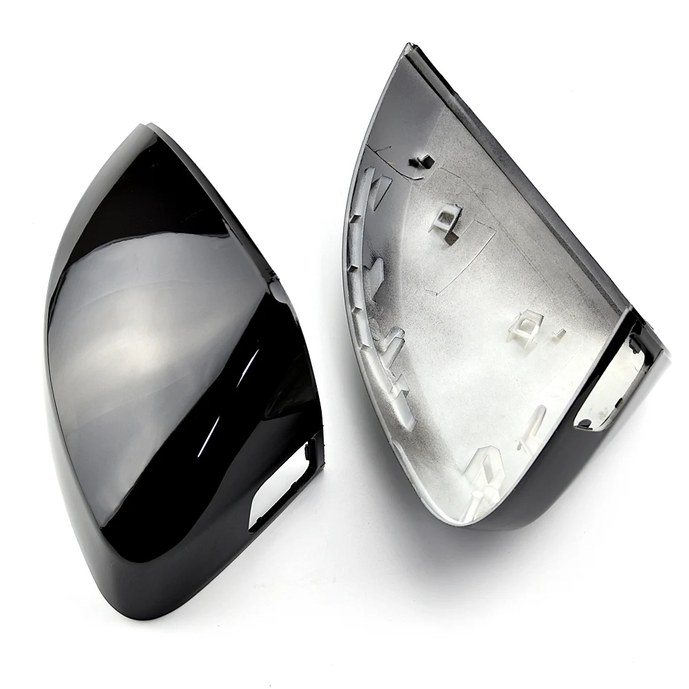 2pcs For Audi A3 S3 8V RS3 Car Rearview Mirror Cover Cap Shell Housing door side wing mirror cover 2013 2014 2015 2016 - 2020 view 3