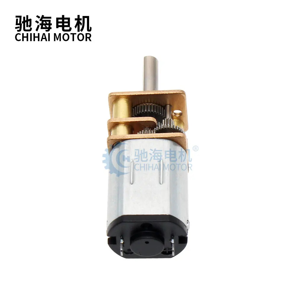 CHF-GM12-N20 12mm High Speed High Torque High-Power DC 3V 6V Long-Life Carbon Brush Micro Gear Motor with Metal Gearbox For DIY