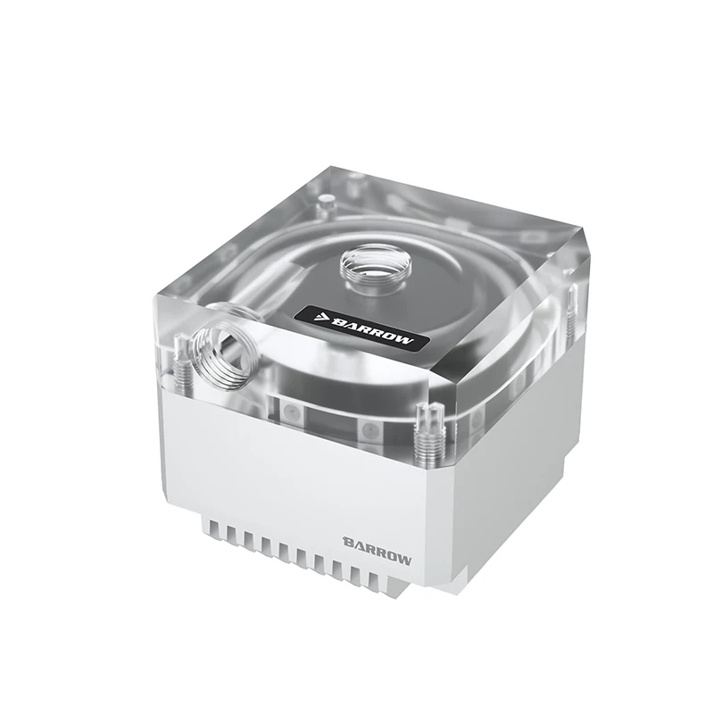 Barrow Water Cooling PWM Silent  DDC Pump 17w 12v Acrylic Case Watercooling Build Accessory ,Silver Black,SPB17-S PLUS