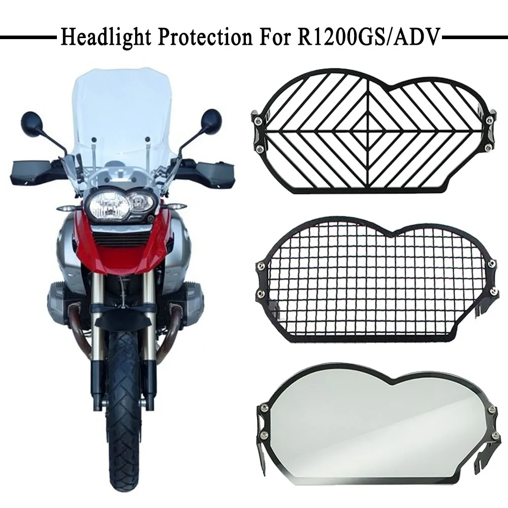 Motorcycle Headlight Grill Protection Grille For BMW R1200GS Adventure 2004-2012 R 1200 GS R1200 ADV r1200gs Headlight Protector