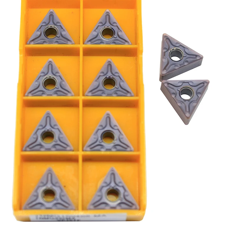 10PCS TNMG160408 MA VP15TF Carbide Inserts TNMG 160408 Blade External Turning Inserts CNC Lathe Cutting Tool
