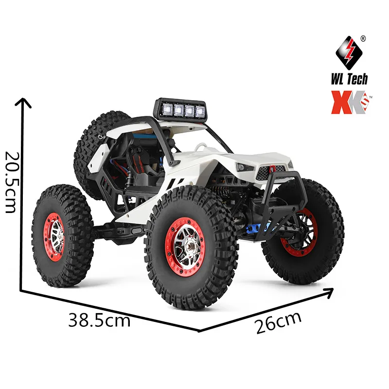 【ジャンク新品】WLtoys 12429 ４WD ⑥ WLToys 12429 RC Car Rock Off-Road Racing Vehicle RC Crawler Truck