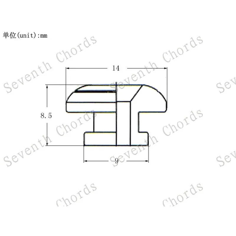 5 Stück/Set Verchromte Silberne Gitarrengurtschlösser für Akustik-, Elektro- und Bassgitarren, Gitarrenzubehör, Musikinstrumententeile – Detail 7