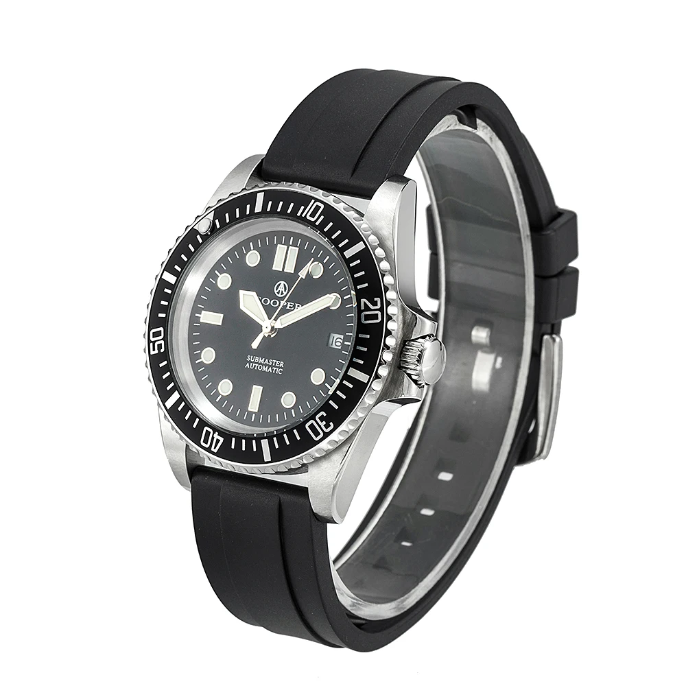 Imagem -06 - Relógio Mecânico de Mergulho Militar Masculino Japão Miyota 8215 c3 Luminoso Totalmente Automático Mergulho de 200m 43 mm Sm8017