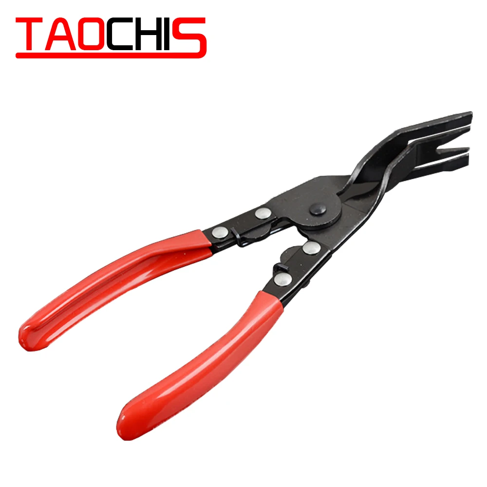 TAOCHIS New Open Light Pliers Under Pressure Buckle Clamp Plastic Remover Car Headlight Lens Opener Repair Disassemble Plier