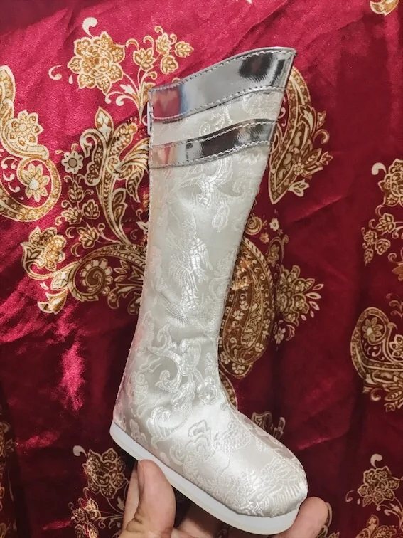 BJD Doll Boots Shoes 70cm 1/3 1/4 BJD Male Boy Girl Chinese Ancient Boots Wei Wuxian LAN Wangji The Untamed Doll Accessories