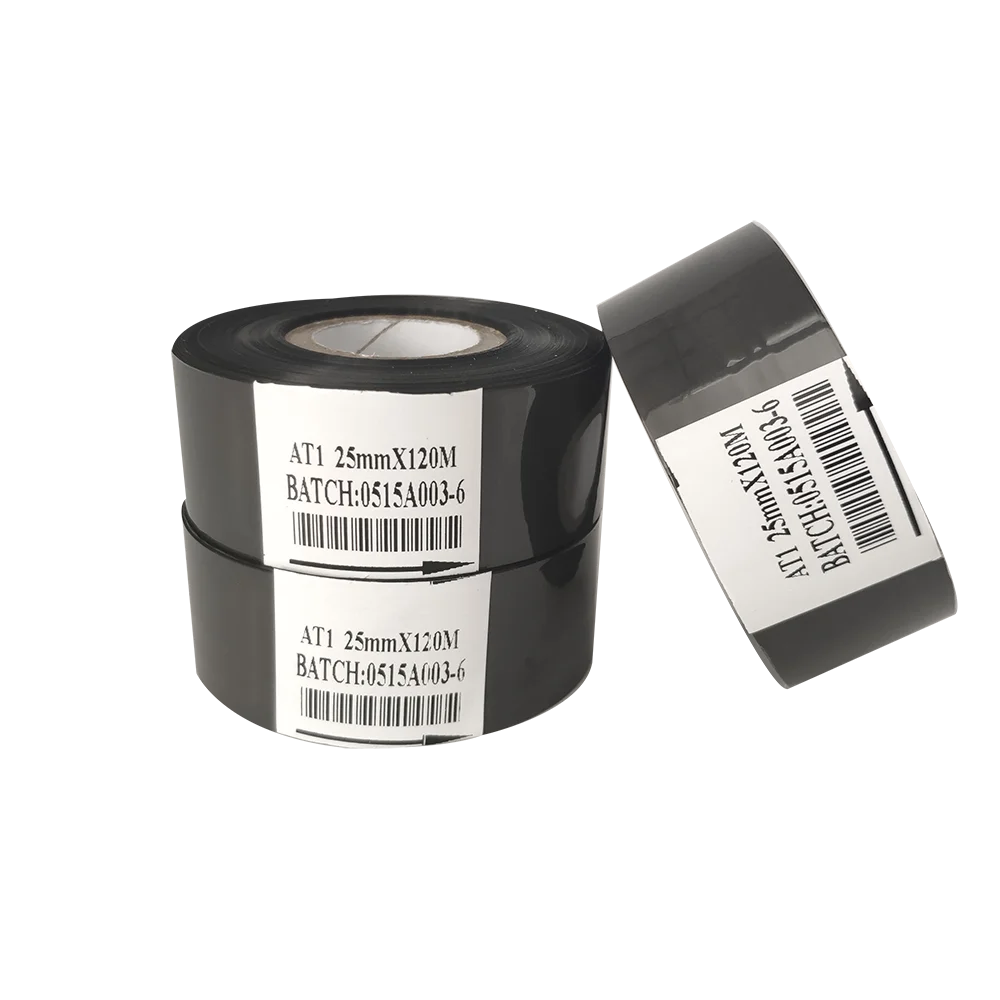 

Black color ribbon foil for coding printer