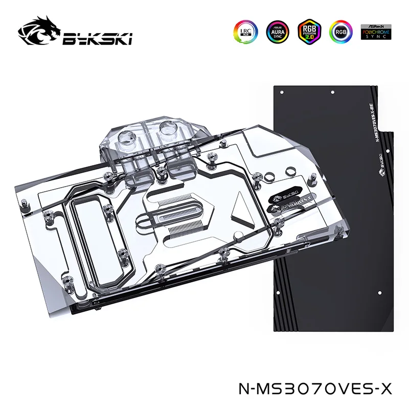 Bykski Watercooler For MSI Geforce RTX 3070,3060Ti VENTUS 2X 8G OC