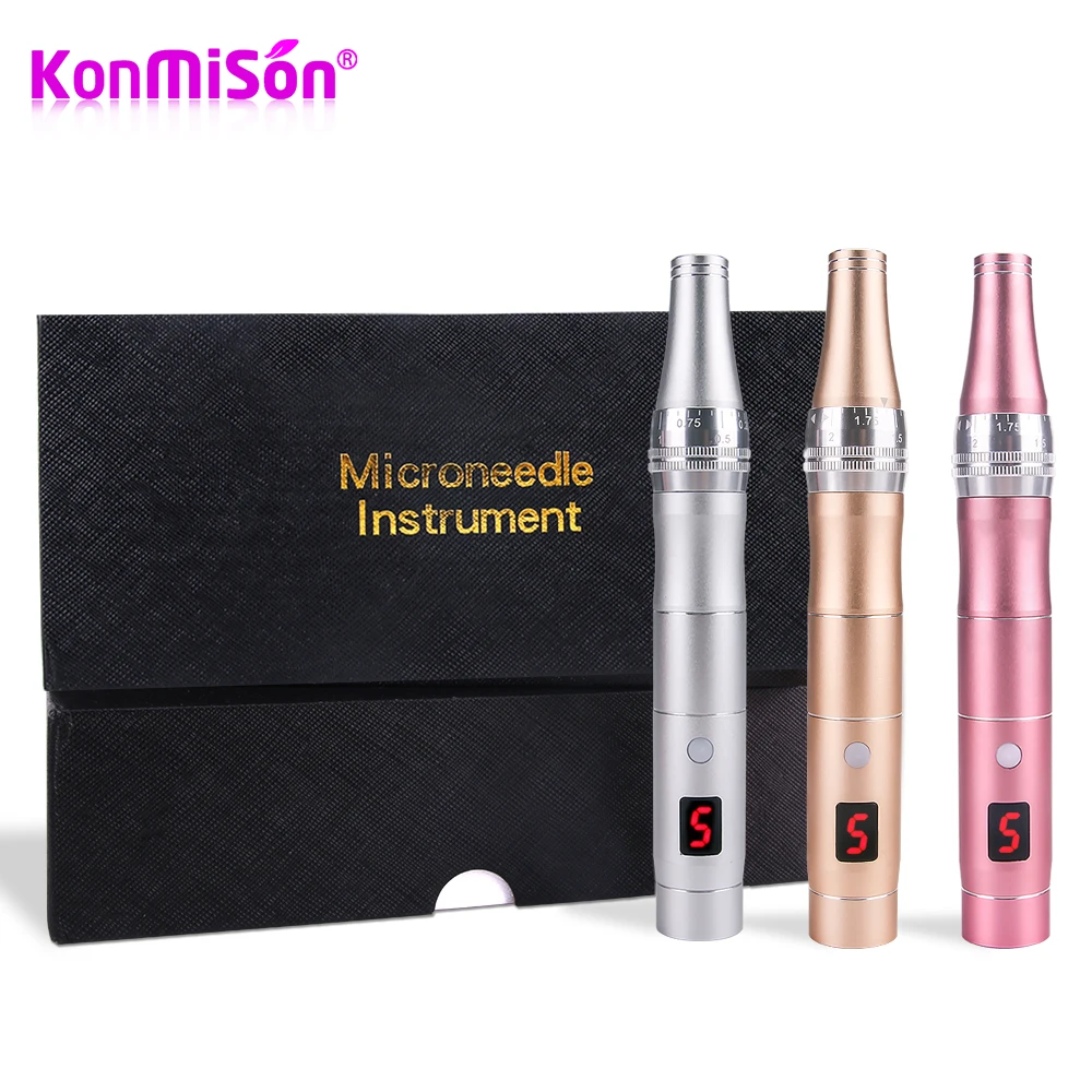 Electric Derma Pen Wireless Skin Care Machine device Tattoo Microblading Derma Tattoo Needlesmesotherapy Face Makeup