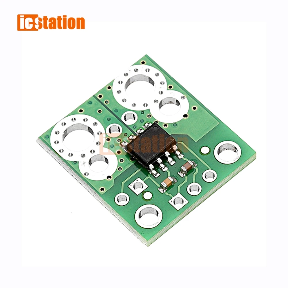 ACS714 20A 5V Isolate Current Sensor Breakout Board กรองความต้านทานตัวเก็บประจุ Hall Effect โมดูล SMD เปลี่ยน ACS712