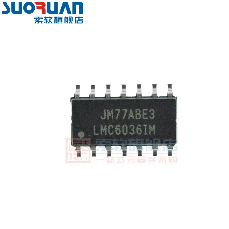Frete grátis LMC6036 LMC6036IMX IC SOIC14 10PCS