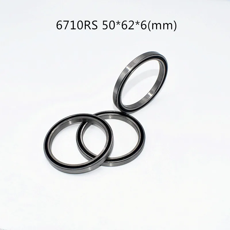 Łożysko 6710RS 1 szt. 50*62*6 (mm) stal chromowana guma uszczelnione szybkie części sprzętu mechanicznego