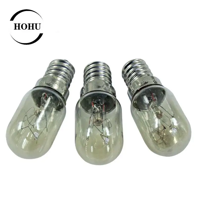 Pack of 3 E14 Base Microwave Light Bulb Lamp Spare Parts for Microwave Oven Accessories 230V  2A Kitchen Appliance Parts