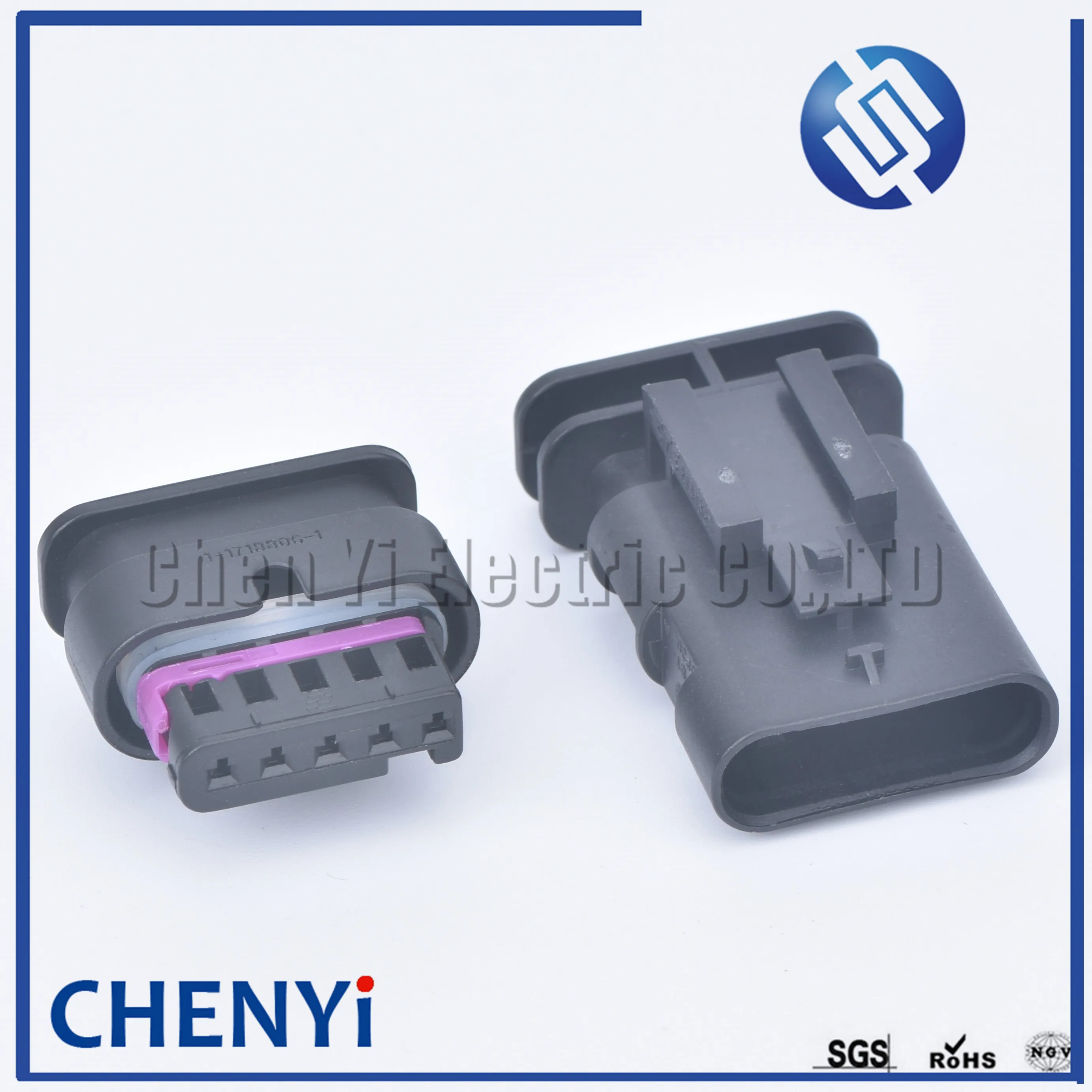 5 Pin 1-1718806-1 4F0 973 705 Female or Male Automotive Electric Connector Waterproof Air Flow Meter Sensor Plug 4F0973705