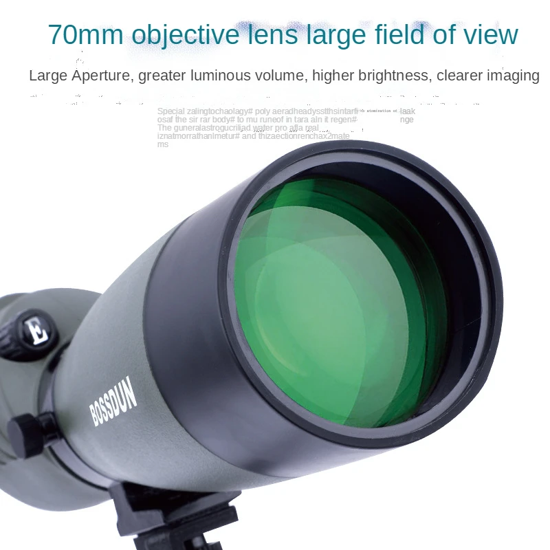 Monoculars 25-75 times waterproof high magnification high-definition landscape bird sighting target mirror telescope