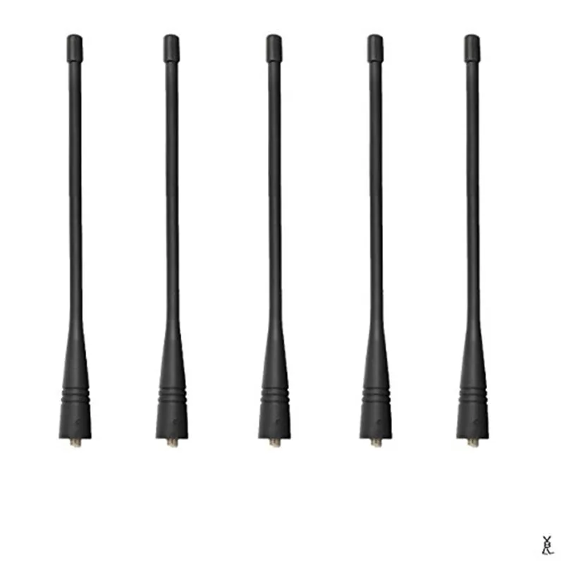 

5PCS KRA-29 400-470MHz UHF Antenna for NX300 NX320 NX340 TK360 TK370 TK372 TK380 TK390 TK5310 TK3302 TK3312 TK3360 Two Way Radio