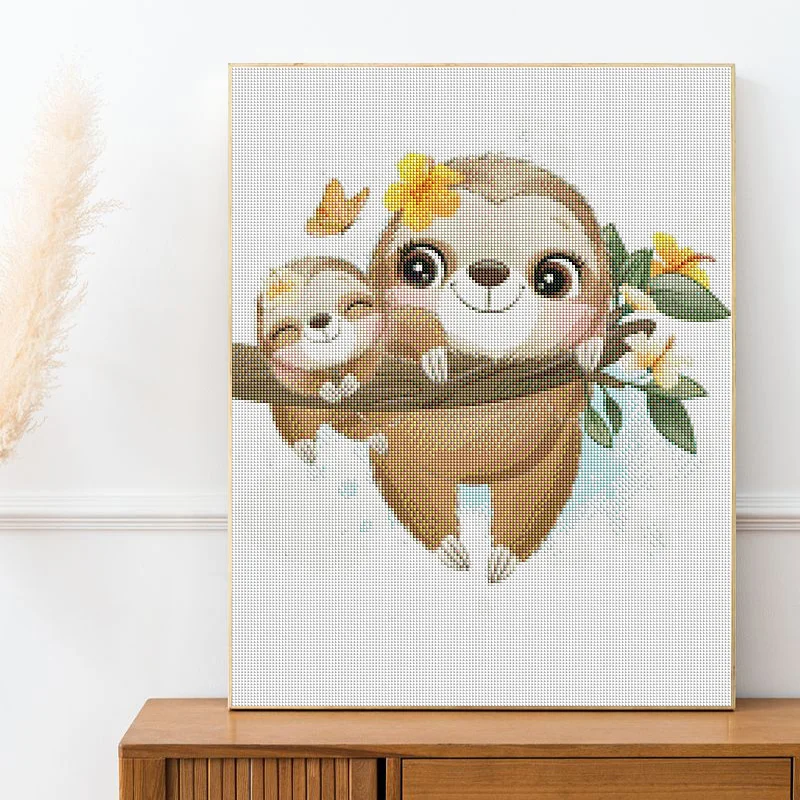 5D DIY Diamond Painting flowers animals panda Koala sloth Raccoon Full Square&Round mosaic embroidery Cross stitch home decor