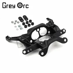 Soporte de faro superior para motocicleta, accesorio de carenado para YAMAHA YZF R1, 2015, 2016, 2017, 2018, 2019-2022, color negro