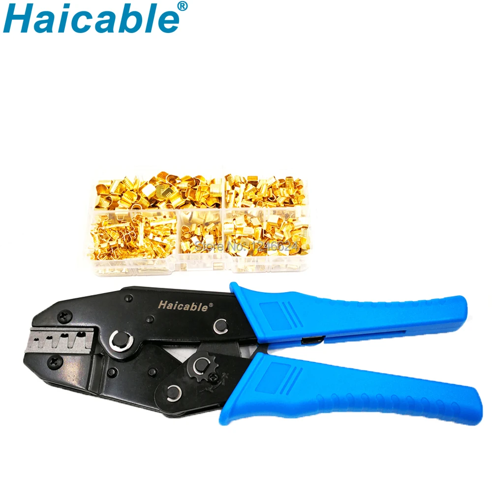 العقص أدوات Termintal عدة KIT-02BS 0.5-6.0mm2 القياسية سلك Cimper مجموعة
