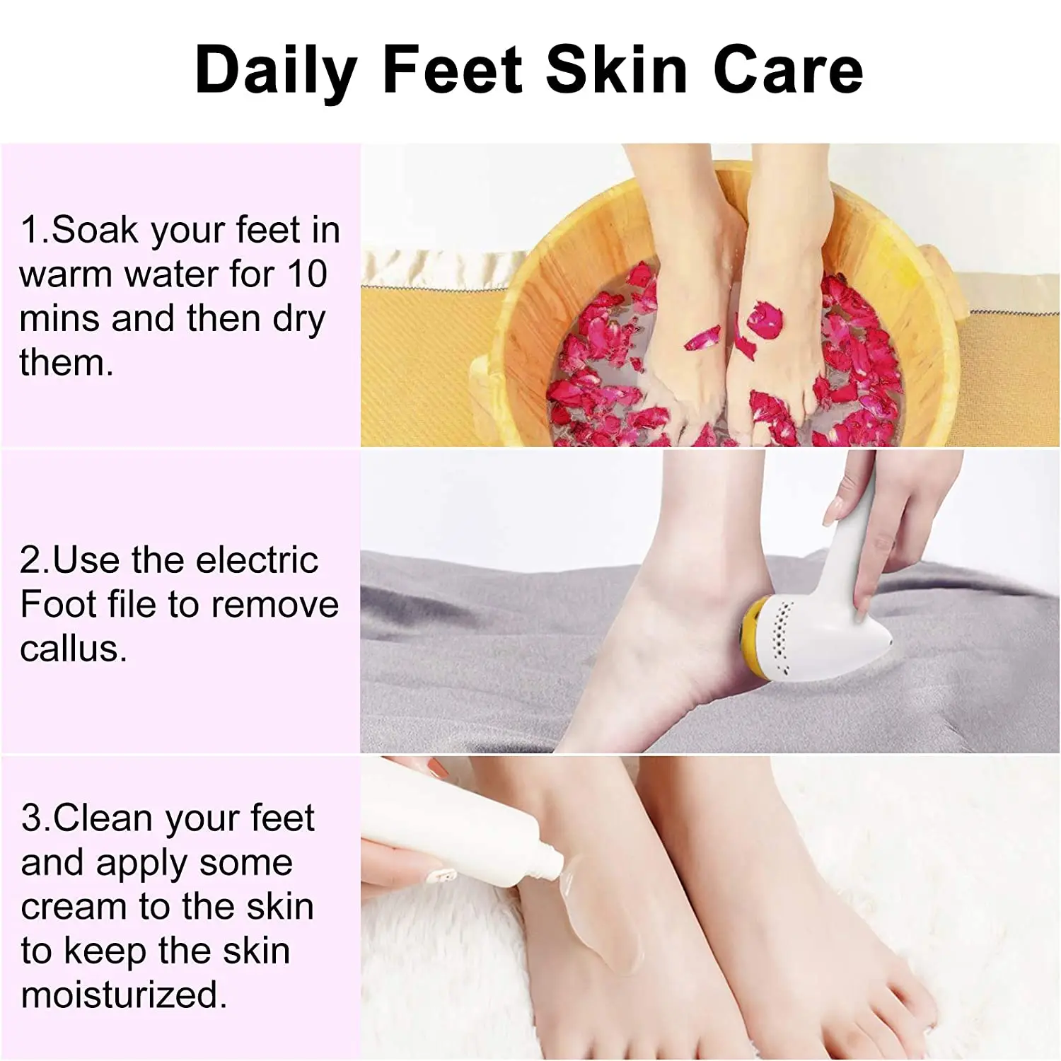 Multifunction Electric Vacuum Adsorption Remove Calluses Hardness Dead Skin Heels Grinding Pedicure Foot Grinder Pedicure