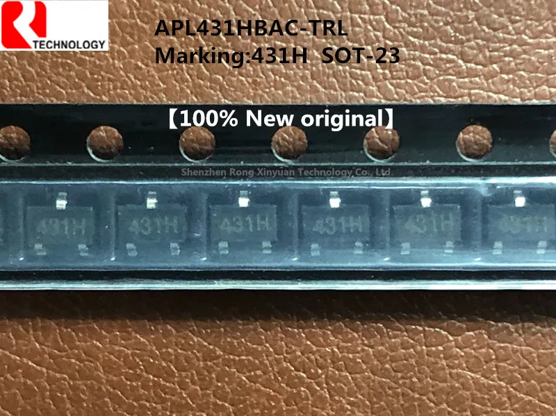 APL431HBAC-TRL APL431HBAC-TRG APL431HBAC-TR APL431HBAC 431H APL431 1% Adjustable Precision Shunt Regulator 100% new original