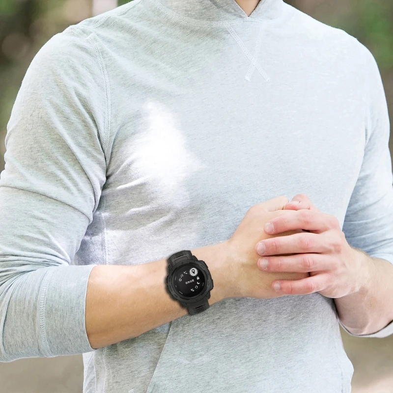 สำหรับ Garmin-Instinct Anti-Scratch กรณีป้องกัน Protector Soft TPU Cover