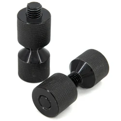 Juego de pasadores de dos agujeros de aluminio, pasador de alineación de brida de 2 orificios, juego de pasadores de arreglo de brida firme, juego de pasadores de dos orificios, práctico, 1-1/8 pulgadas