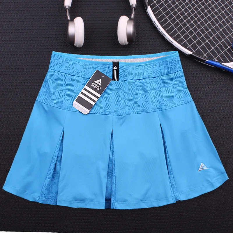 2020 New women tennis skirt pants women\'s badminton loose elastic lining anti-failure running sports fitness skirt sport shorts