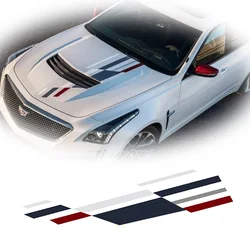 Font Bonnet Head Hood Sticker Graphic Vinyl Decal for Cadillac ATSL CT4 CT5 CT6 XTS XT4 XT5 CTS