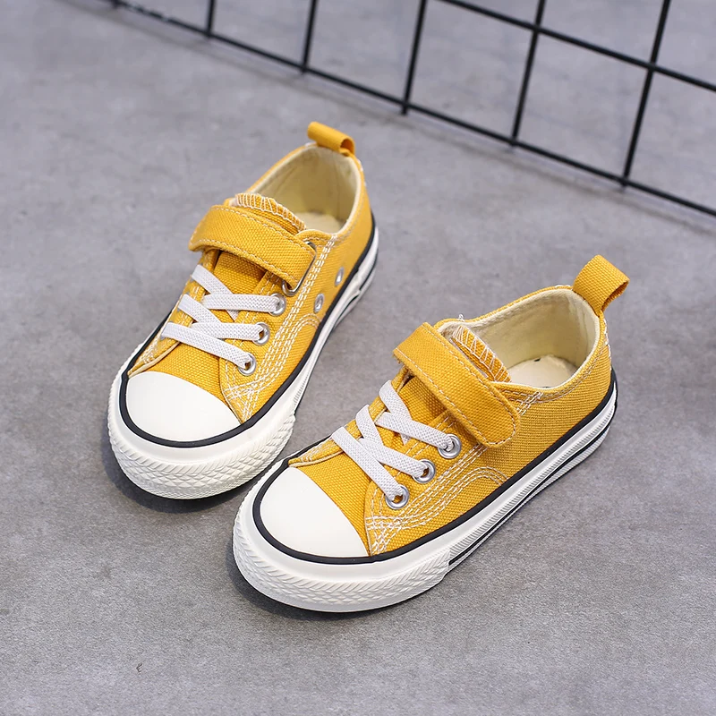 Babaya Children Canvas Shoes Boys Sneakers Breathble 2021 Spring New Fashion Kids Shoes for girl Student Single Girls Shoes