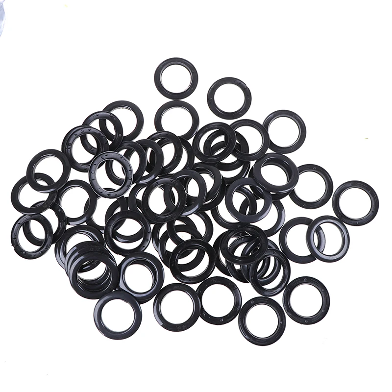 30pcs Round Curtain Eyelet Ring Clips Grommet For Curtain Rings Canvas Bag Parts Accessories Inner Size 43mm