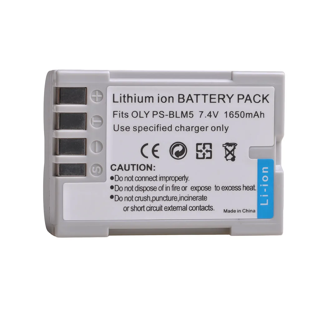 

1PCS PS-BLM5 PSBLM5 Battery for Olympus C-8080 C-7070 C-5060 E1 E500 E330 E3 E520 E510 E300 Camera Battery