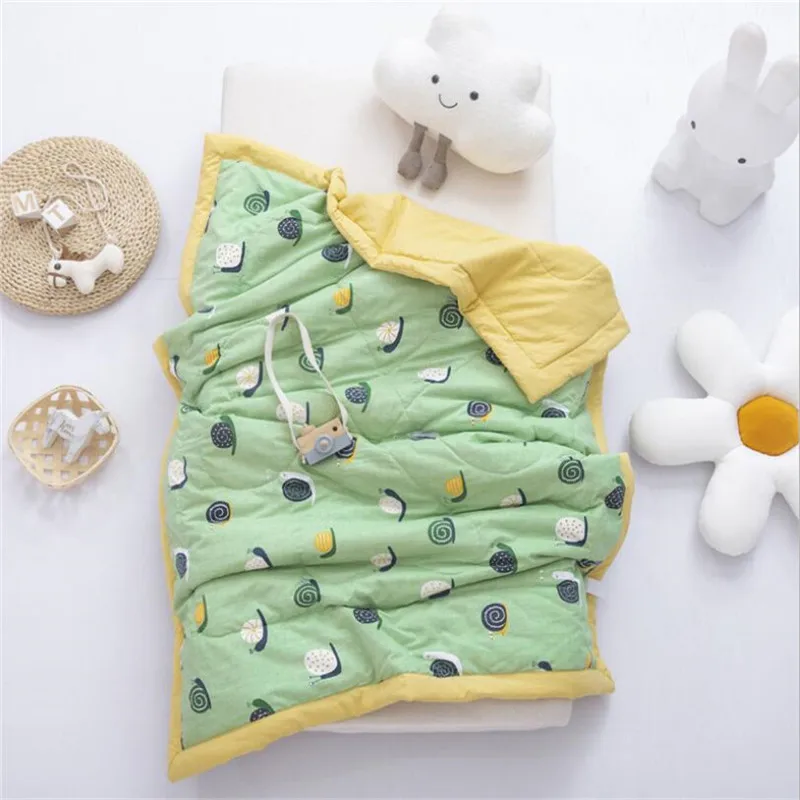 Summer Children Quilt Home Textiles Toddler Child Nap Blanket Kids Baby Blanket Comforter Bedding Quilts 120x150cm 150x200cm