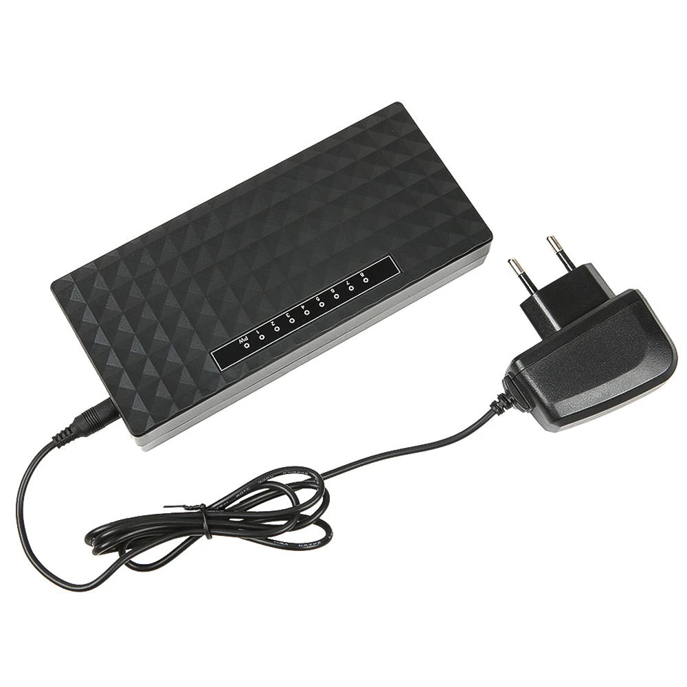 Kebidu RJ45 5 8 Port 100/1000Mbps gigabit splitter Ethernet network switch ethernet Lan Hub High Performance Ethernet EU Plug/US