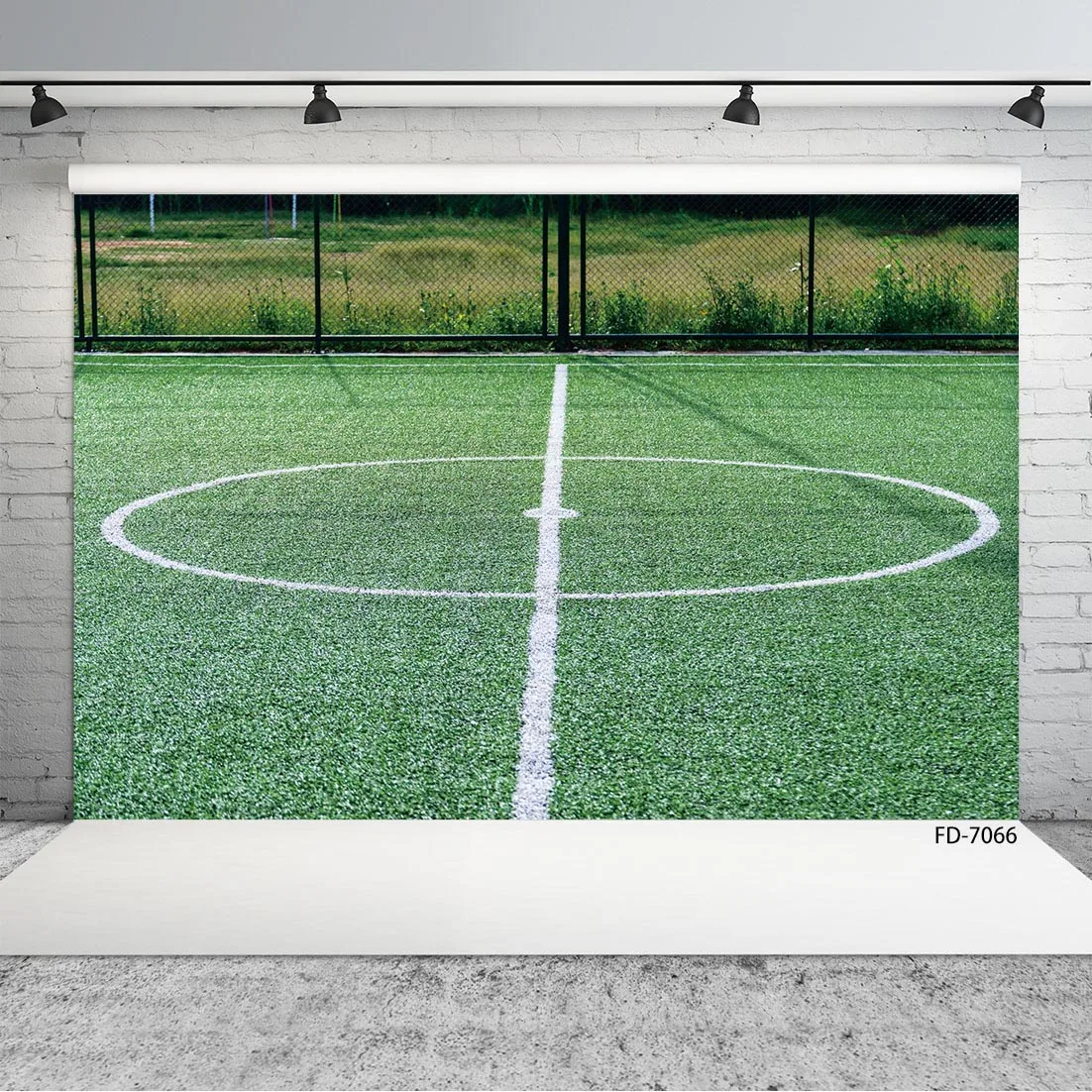 Football Field Sport Theme Photography Backgrounds Photocall Customized Photo Studio Backdrop for Children Baby Famiy Photophone