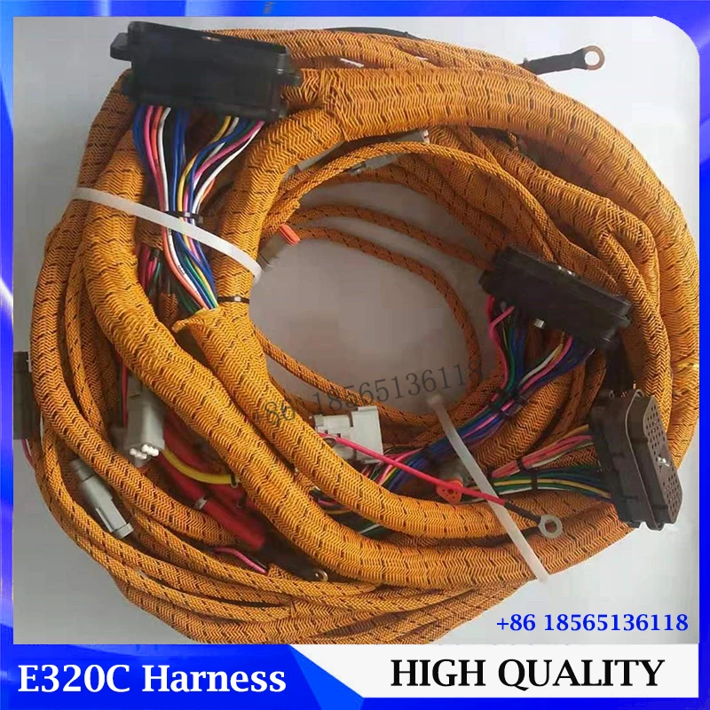 

High Quality E320C Excavator Cab External Wiring Harness 186-4605 for Caterpillar Main Harness 1864605