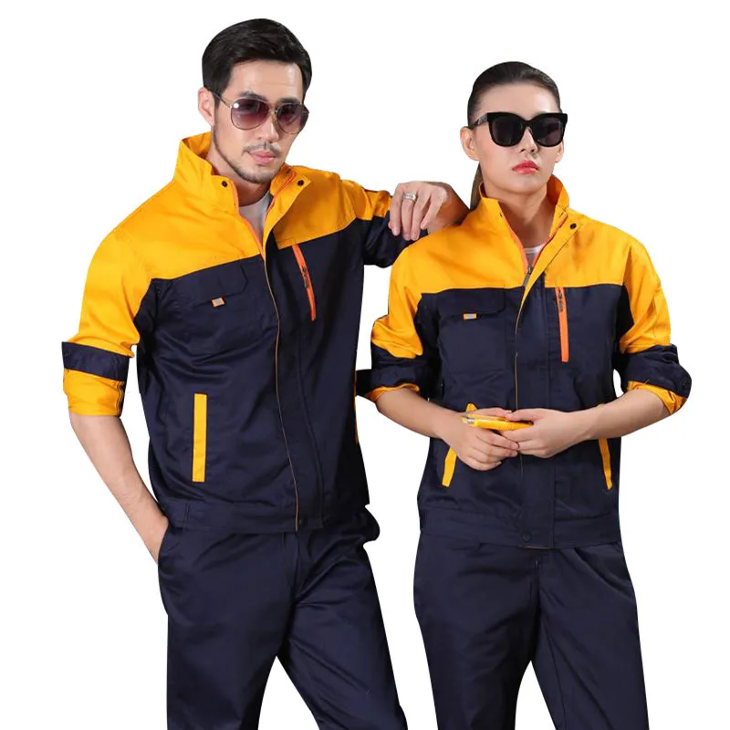 2025hoge kwaliteit lente herfst lange mouwen werk overall werkpak mannelijke fabriek auto reparatie mechanische werkkleding voor mannen