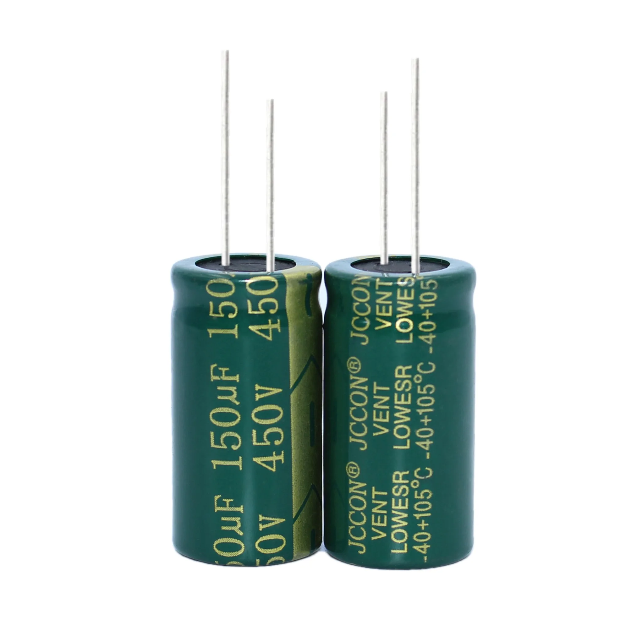 100PCS  High Frequency 450V150UF 150UF 450V Electrolytic Capacitor  volume 18*35MM 18*40MM