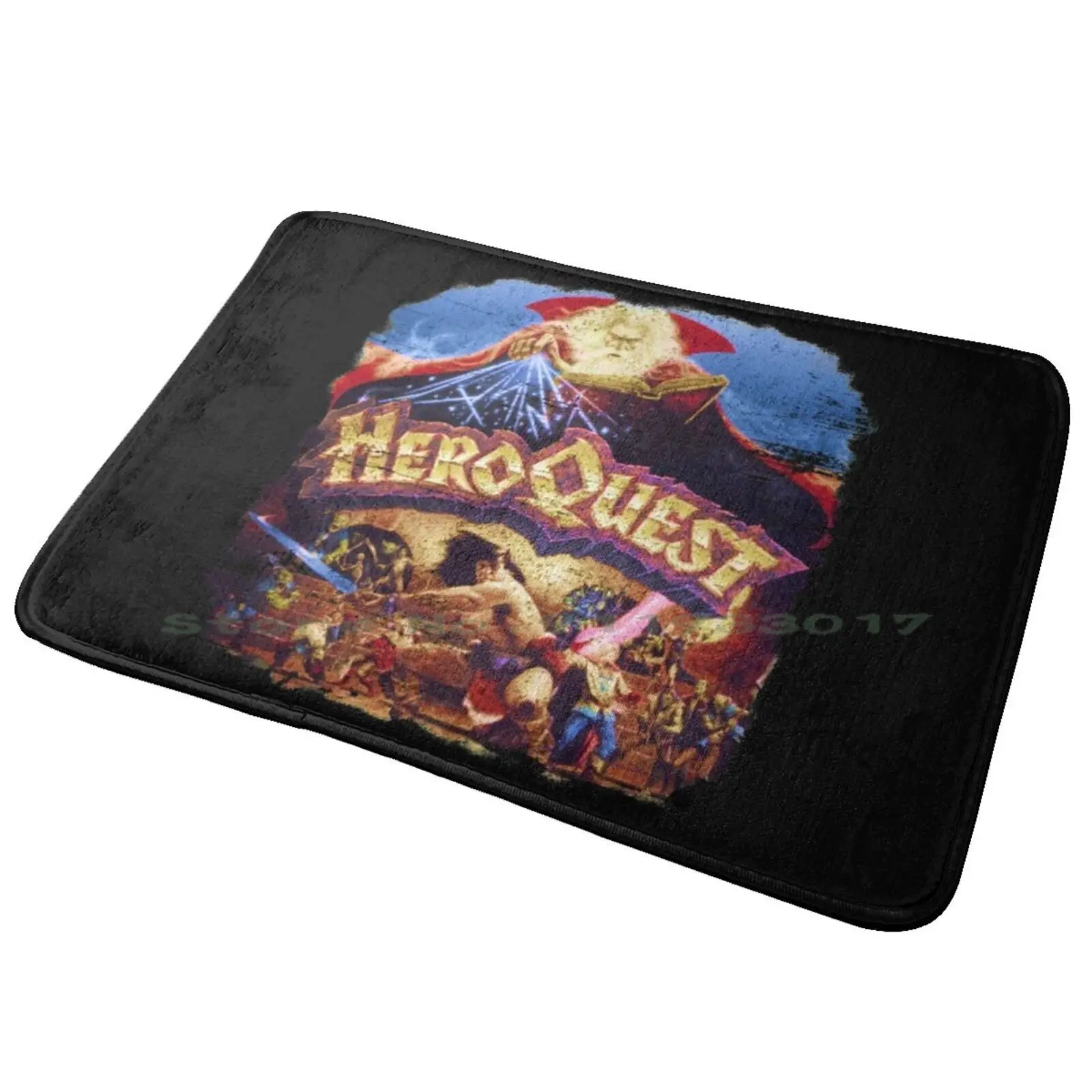 Vintage Heroquest T-Shirt Entrance Door Mat Bath Mat Rug Trending Chester Bennington Stuff One More Light Numb Underground Logo