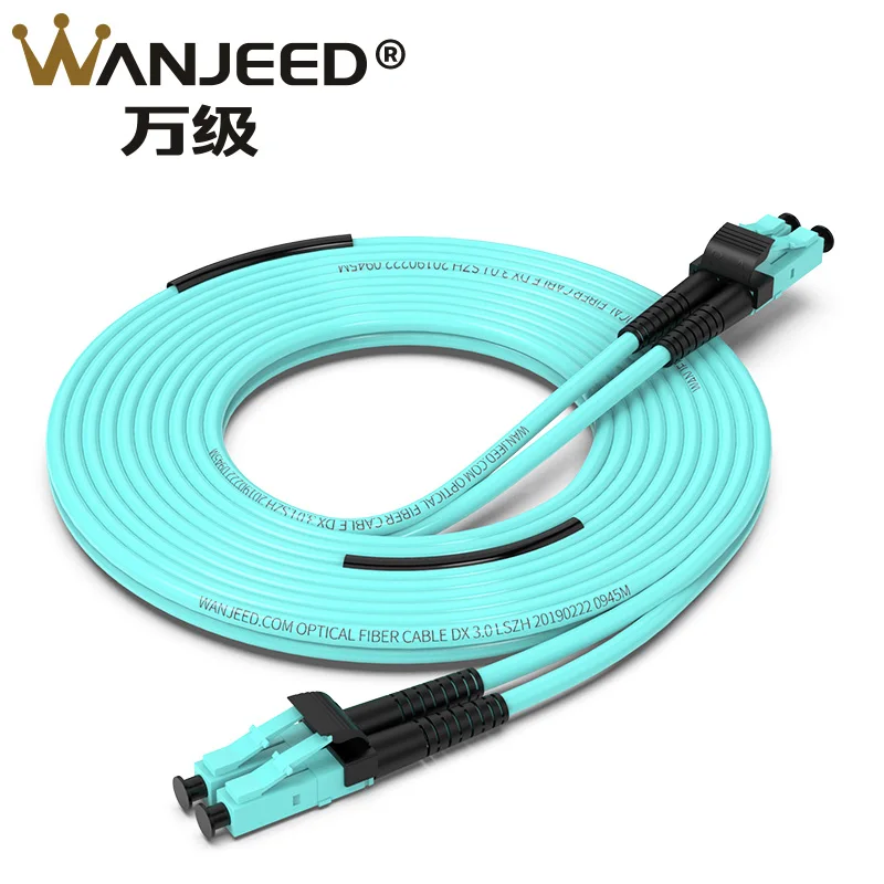 SC-SC Fiber Optic Patch Cord MM OM3 Duplex 3.0mm 3M Indoor Fiber optic Patch cable Jumper