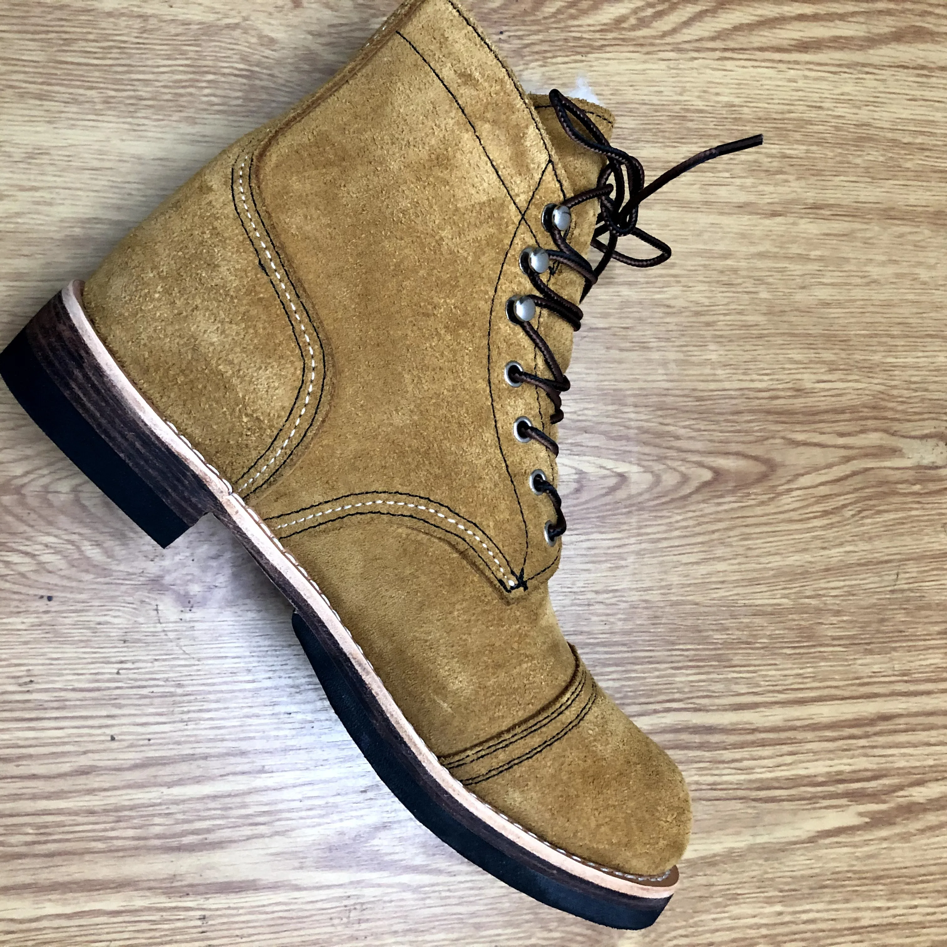 YQ8113 Rock Can Roll Size 35-50 Super Quality Handmade Genuine Italian Cow Leather Goodyear Welted Boots Custom Made Available