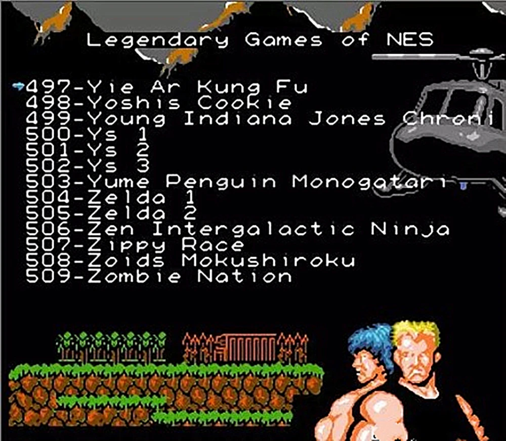 Alta qualidade chip 8 bit jogo cartucho para fc vídeo game console com 509 livre clássico cartão de jogos para 60 pinos vídeo da família