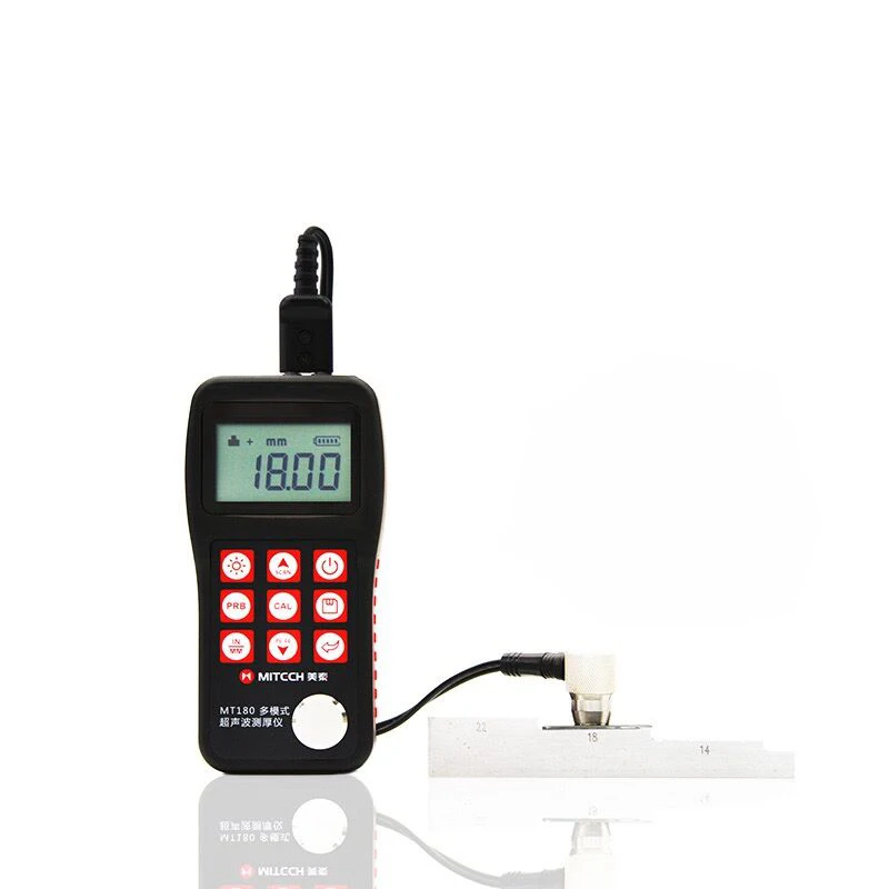 MT180 Through Coating Ultrasonic Thickness Gauge (3--30)mm Thickness meter