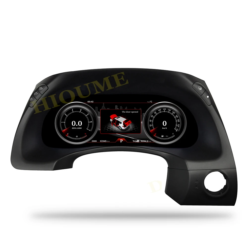 Full LCD Digital Dashboard Speedometer Display Panel LINUX Instrument Cluster Upgrading Car Accessories For Nissan PATROL Y62