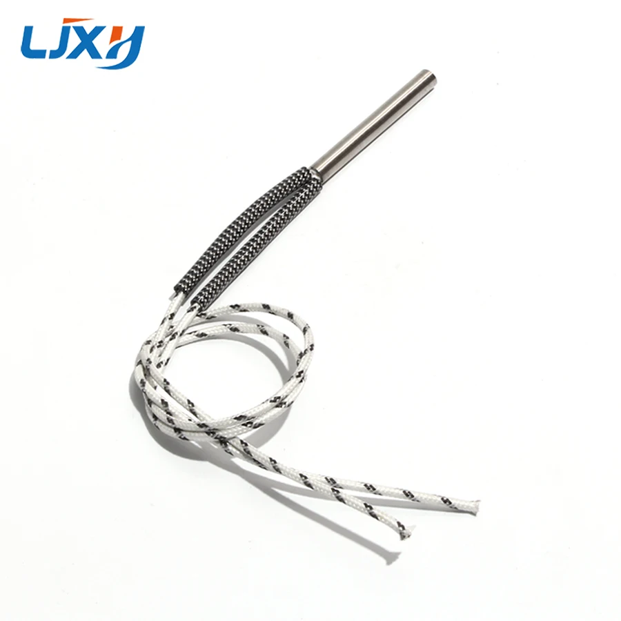 LJXH 2PCS 6mm 60~85mm Low Pressure Cartridge Heater 12V/24V 316SUS Single End Mould Heating Element for Water 50W/55W/60W/70W